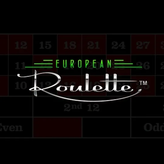 European Roulette NetEnt